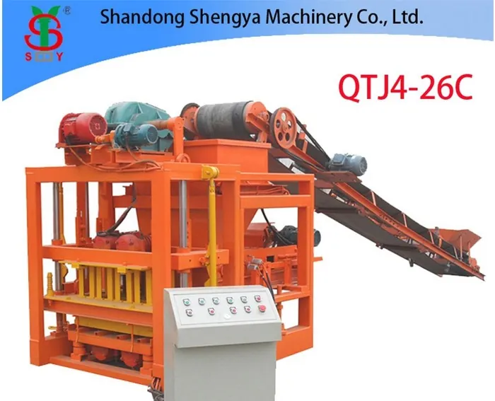 QTJ4-26 block moulding machine Nigeria