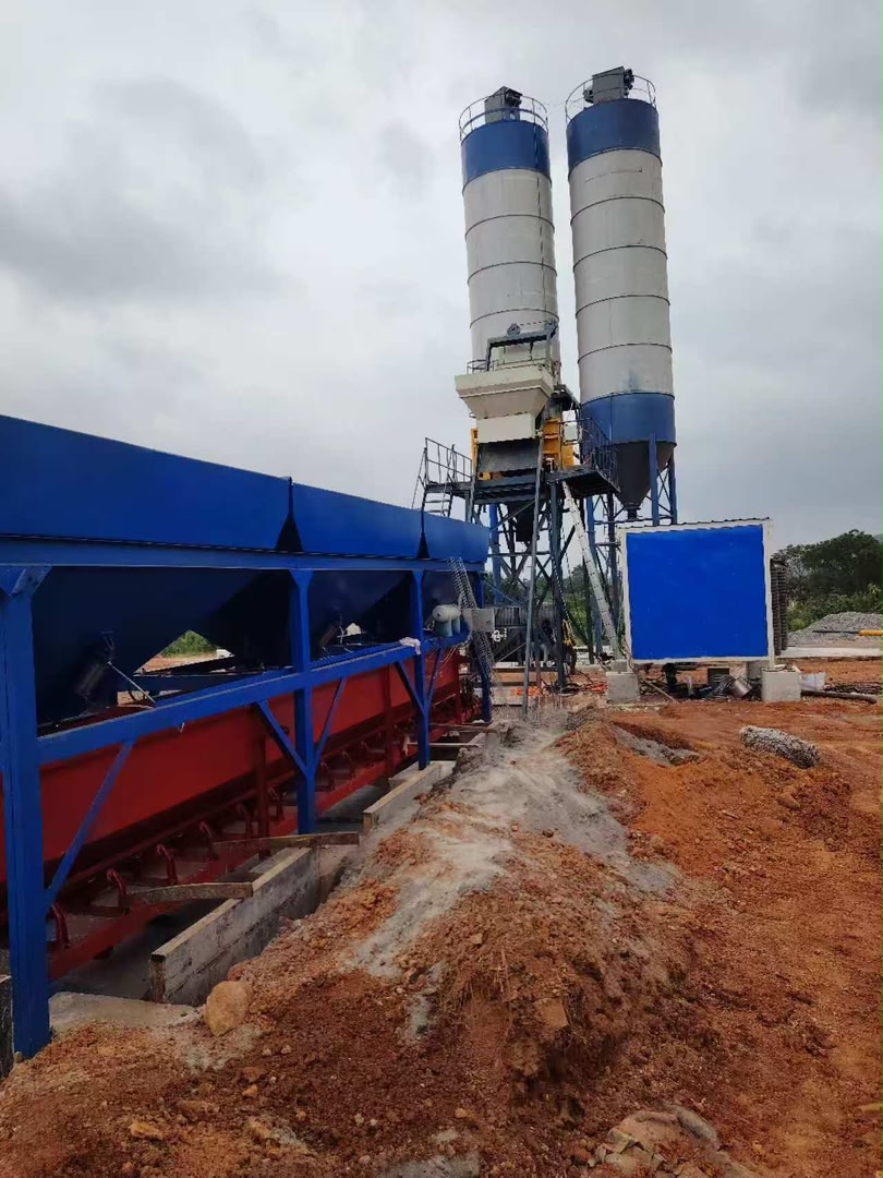 Concrete batching plant commissioned Nigeria