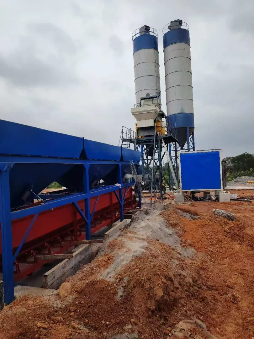 Concrete batching plant commissioned Nigeria